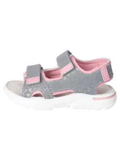 Ricosta Sandalen·Sandalen^Sandalen in Grau/ Rosa