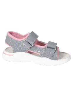 Ricosta Sandalen·Sandalen^Sandalen in Grau/ Rosa