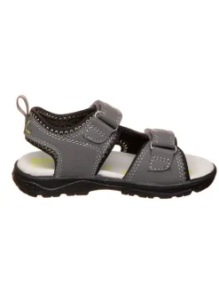 Lurchi Sandalen·Sandalen^Sandalen in Grau/ Schwarz/ Gelb