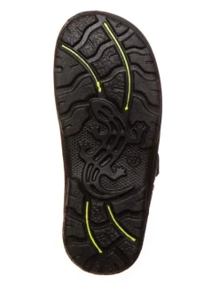 Lurchi Sandalen·Sandalen^Sandalen in Grau/ Schwarz/ Gelb