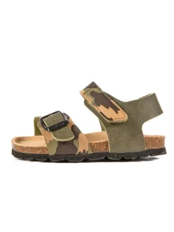 Sandalen in Grün>billowy