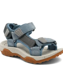bisgaard Sandalen·Sandalen^Sandalen in Hellblau/ Grau