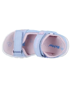 Sandalen in Hellblau/ Rosa><noscript><img width=
