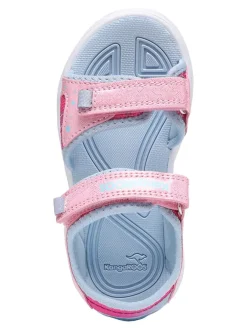 Sandalen in Hellblau/Rosa><noscript><img width=