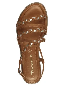 Sandalen in Hellbraun><noscript><img width=