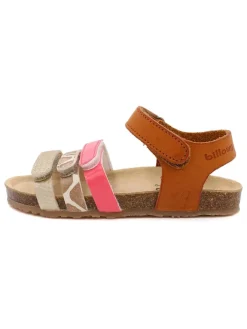 billowy Sandalen·Sandalen^Sandalen in Hellbraun/ Bunt
