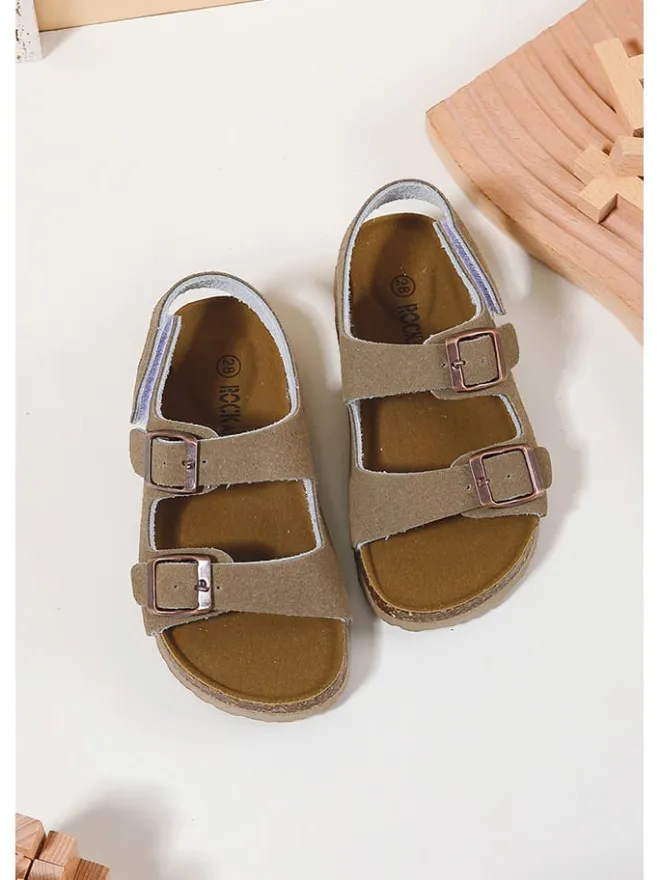 Sandalen in Khaki>Rock & Joy Outlet