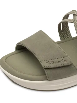 Sandalen in Khaki><noscript><img width=
