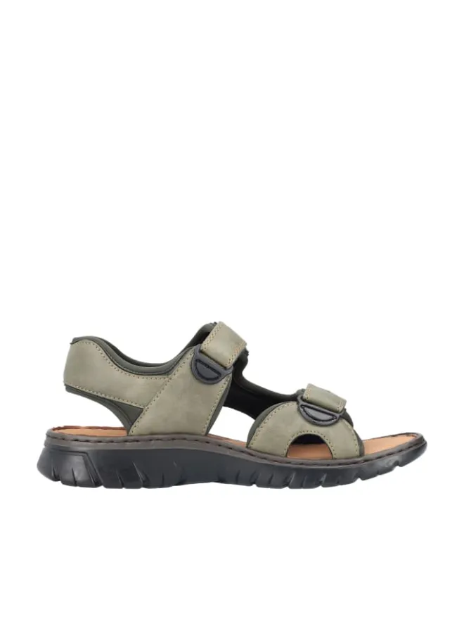 rieker Sandalen & Pantoletten^Sandalen in olive/moos/pesto