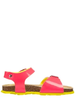 billowy Sandalen^Sandalen in Pink/ Gelb