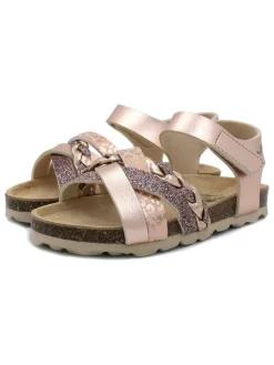 Sandalen in Rosa>billowy