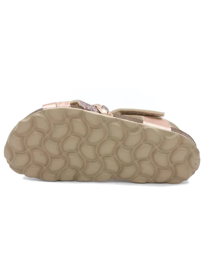 Sandalen in Rosa>billowy