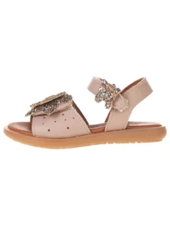 Sandalen in Rosa>lamino Hot