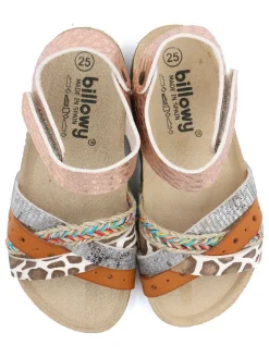 Sandalen in Rosa/ Bunt><noscript><img width=