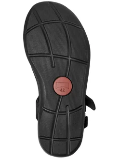 Sandalen in Schwarz><noscript><img width=