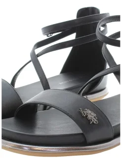 Sandalen in Schwarz><noscript><img width=