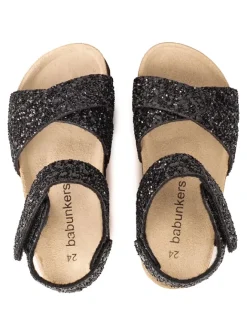 Sandalen in Schwarz><noscript><img width=