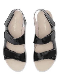 Sandalen in Schwarz><noscript><img width=