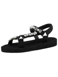 Sandalen in Schwarz><noscript><img width=