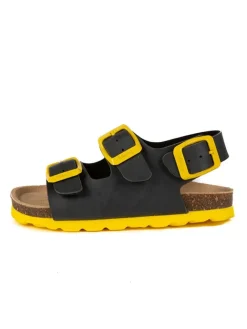 billowy Sandalen·Sandalen^Sandalen in Schwarz