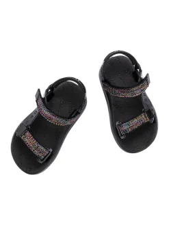 Sandalen in Schwarz><noscript><img width=