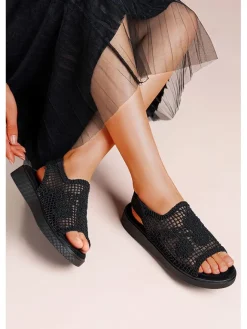 Foreverfolie Sandalen^Sandalen in Schwarz
