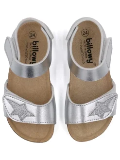 Sandalen in Silber><noscript><img width=