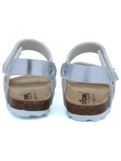 Sandalen in Silber><noscript><img width=