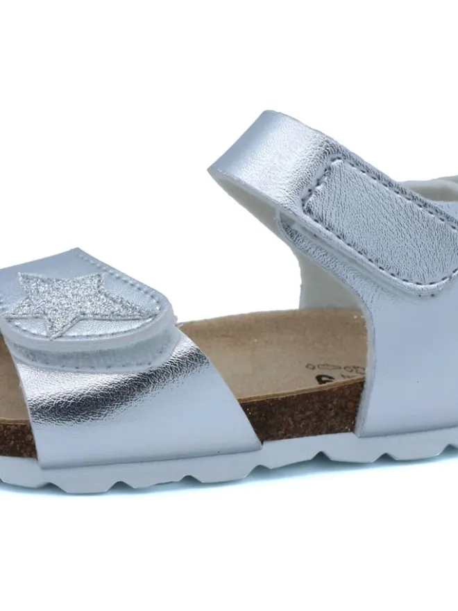 Sandalen in Silber>billowy