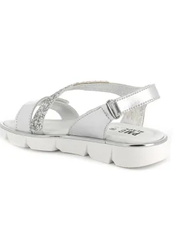 Sandalen in Silber><noscript><img width=