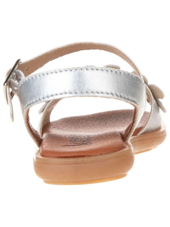 Sandalen in Silber>lamino Discount
