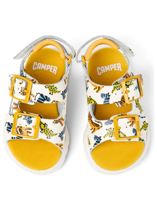 Camper Sandalen^Sandalen in Weiß/ Gelb