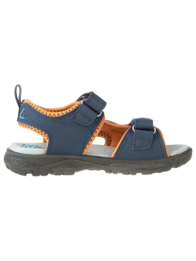 Sandalen "Karim-S" in Dunkelblau/ Orange>Lurchi Clearance
