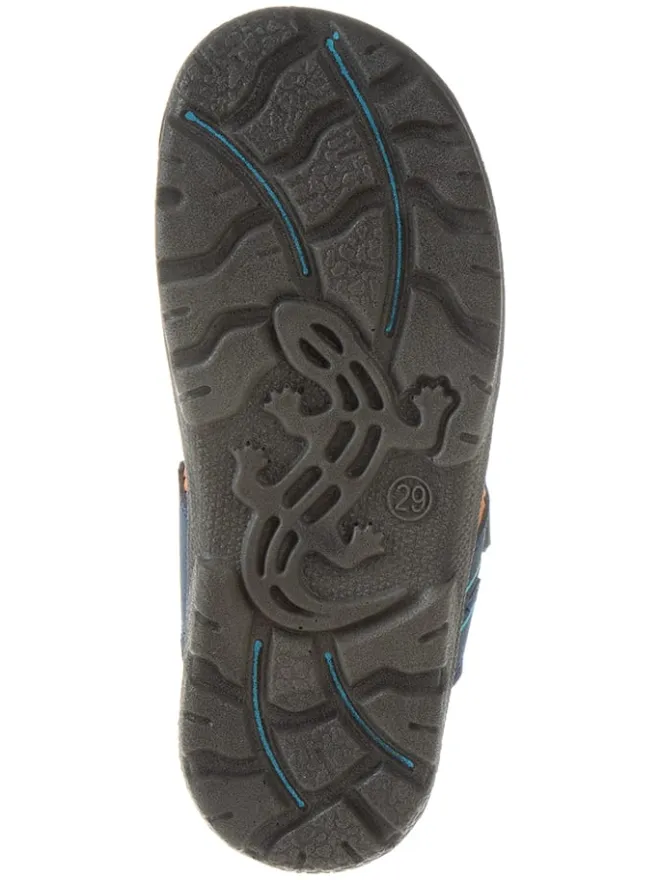 Sandalen "Karim-S" in Dunkelblau/ Orange>Lurchi Clearance