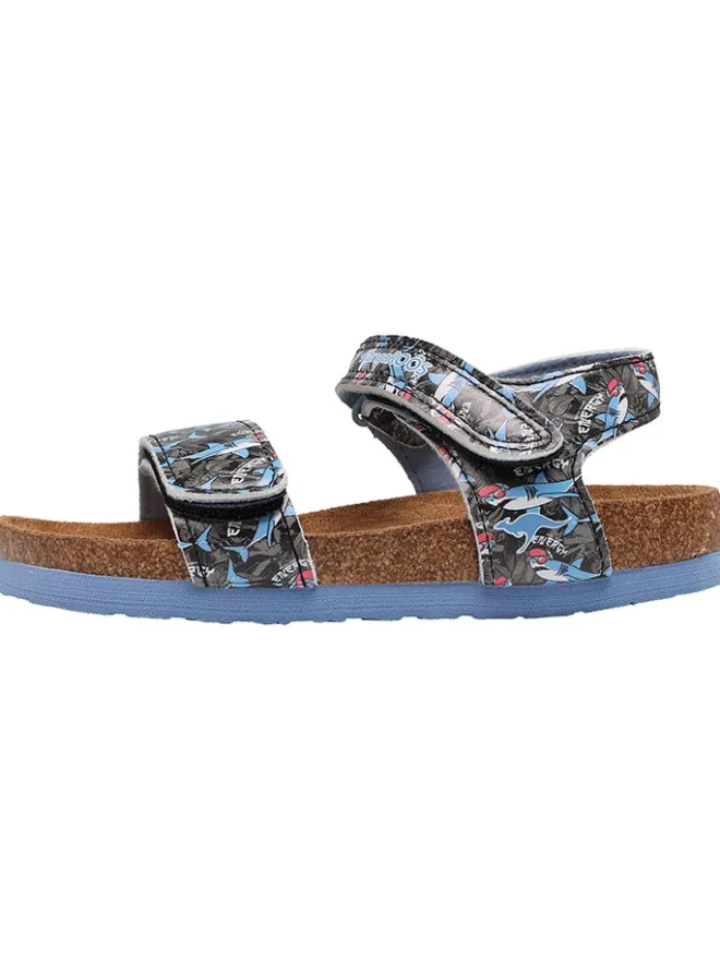 Sandalen "K-Frieda" in Anthrazit/ Blau>Kangaroos Outlet