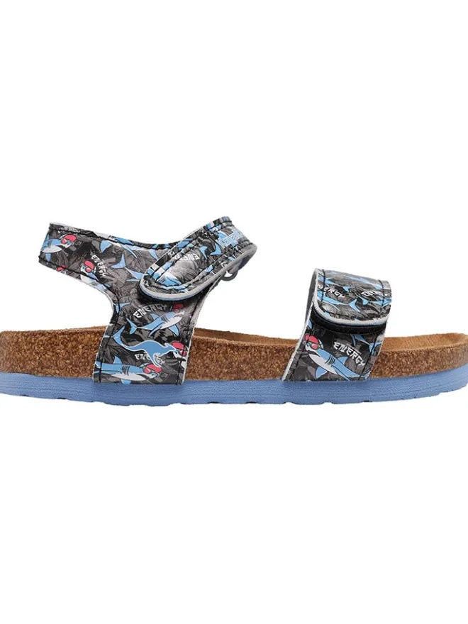 Sandalen "K-Frieda" in Anthrazit/ Blau>Kangaroos Outlet
