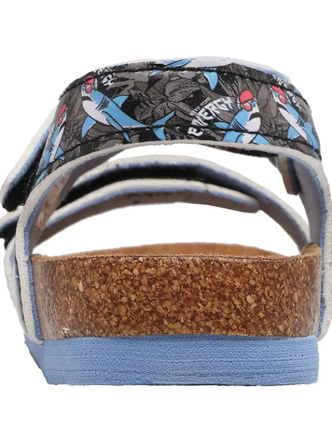 Sandalen "K-Frieda" in Anthrazit/ Blau>Kangaroos Outlet