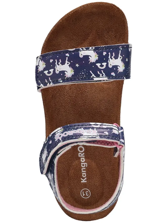 Kangaroos Sandalen·Sandalen^Sandalen "K-Frieda" in Dunkelblau