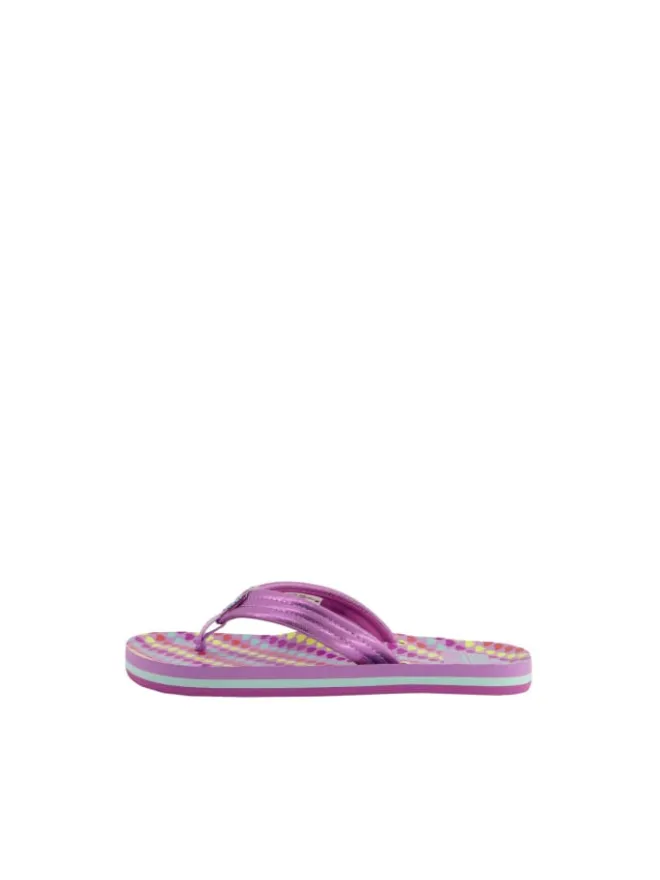 Reef Sandalen·Zehensandalen^Sandalen Kids Ahi in Lavender Hearts