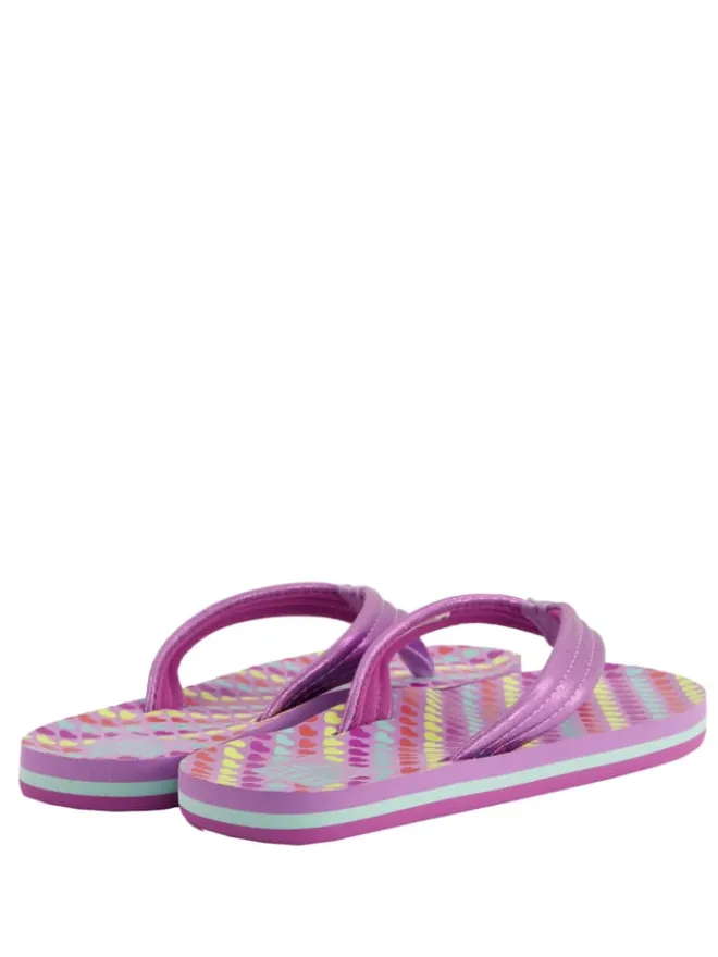 Reef Sandalen·Zehensandalen^Sandalen Kids Ahi in Lavender Hearts