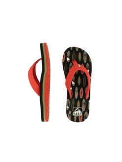 Reef Sandalen·Zehensandalen^Sandalen Kids Ahi in Red Board