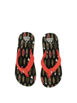 Reef Sandalen·Zehensandalen^Sandalen Kids Ahi in Red Board
