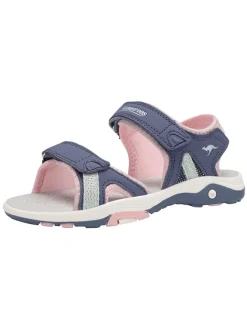 Kangaroos Sandalen·Sandalen^Sandalen "K-Leni Lyla" in Dunkelblau/Rosa