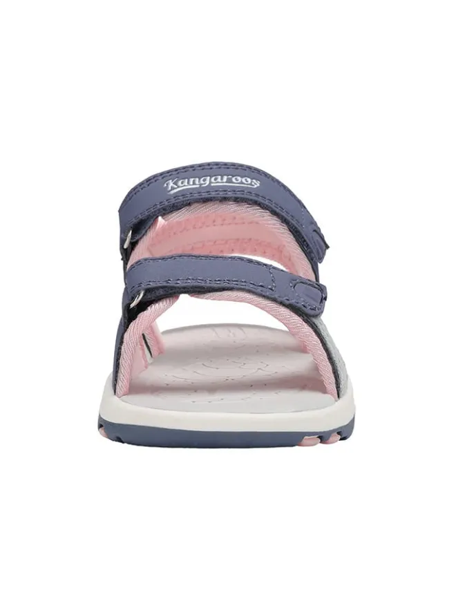 Kangaroos Sandalen·Sandalen^Sandalen "K-Leni Lyla" in Dunkelblau/Rosa