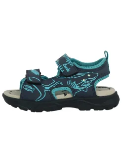 Lurchi Sandalen·Sandalen^Sandalen "Korall-S" in Schwarz/ Türkis