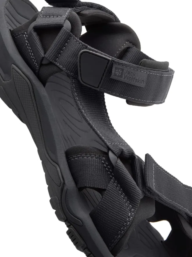 Jack Wolfskin Sandalen & Pantoletten^Sandalen "Lakewood Ride" in Anthrazit