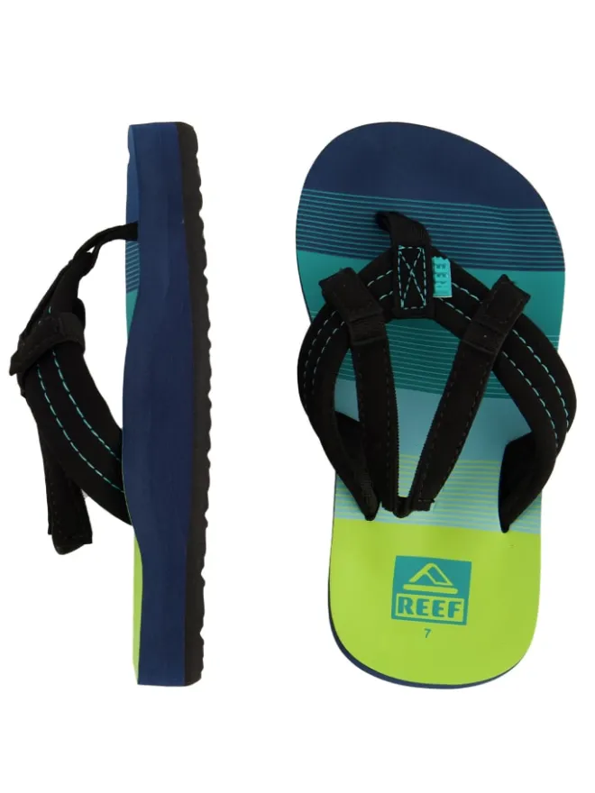 Reef Sandalen·Zehensandalen^Sandalen Little Ahi in Aqua/Green