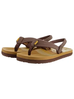 Reef Sandalen^Sandalen "Little Ahi" in Braun