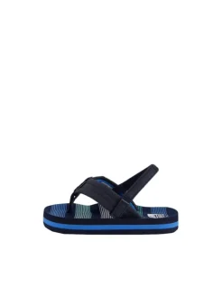 Sandalen Little Ahi in Deep Sea Stripes>Reef