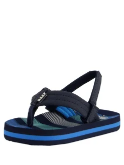 Sandalen Little Ahi in Deep Sea Stripes>Reef